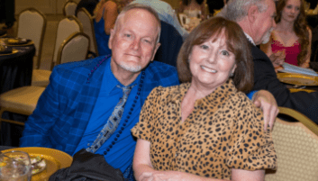 Bruce and Joy Andrews at the Mardi Gras Gala